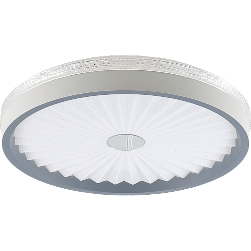 لطش رمادي لون الانارة 3 اضاءات مقاس 40 سم مدور 42 واط