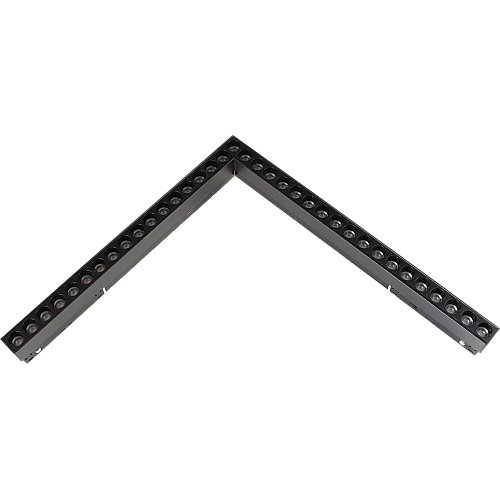 كشاف مسطرة ليد مغناطيسي عدسات المطور 3CCT لون الانارة قابلة للتغيير ( 3K,4K,6.5K ) 30 واط 55 سم (المخفي يحتاج ترنس) توفل