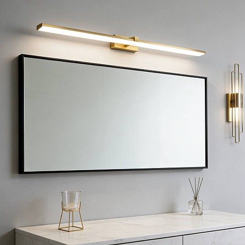 إضاءة ابليك حائط مودرن زيتي لون الانارة 3 اضاءات واط 15 مقاس 600 ملم