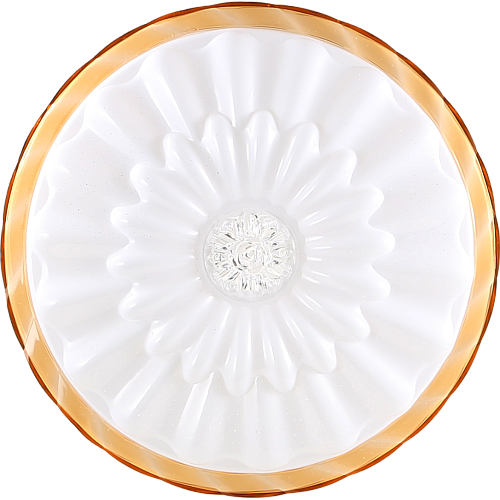 لطش دائري عسلي لون الانارة 3 اضاءات 42 واط 