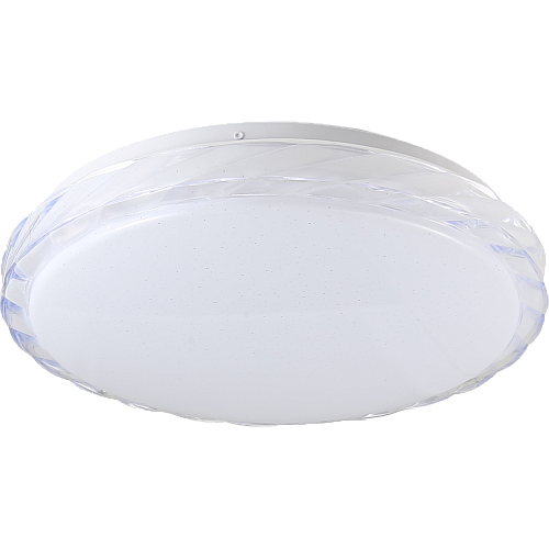 لطش مدور ابيض لون الانارة 3 اضاءات مقاس 40 سم 42 واط 