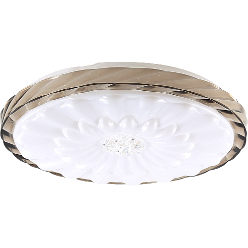 لطش دائري رمادي لون الانارة 3 اضاءات 42 واط 