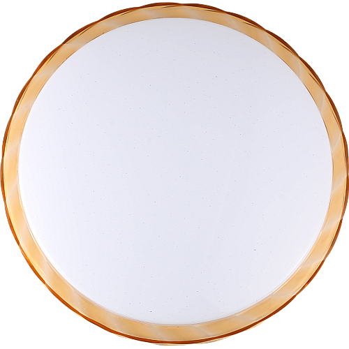 لطش مدور عسلي لون الانارة 3 اضاءات مقاس 40 سم 42 واط 