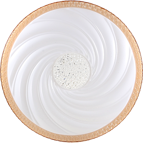 لطش دائري عسلي لون الانارة 3 اضاءات 42 واط 