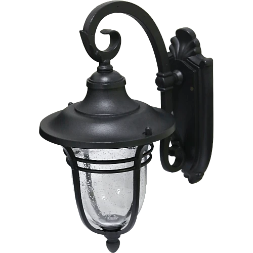فانوس جداري اسود تراثي حديث