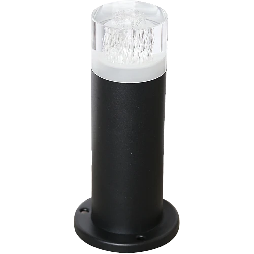  منتج إضاءة حدائق فانوس حديقة وانوار الحوش تصميم كريستالي عصري 25 سم بإضاءة صفراء 7 واط مثالية لتجميل وتزيين الحدائق بإضاءتها الناعمة والدافئة.-9462/7W/25CM/BK+WW