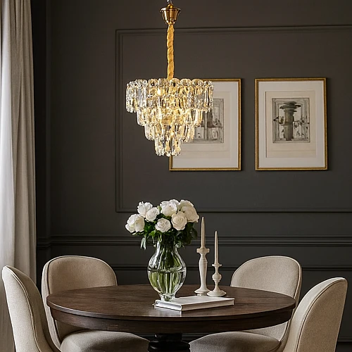 علاقي مودرن ذهبي E14*5