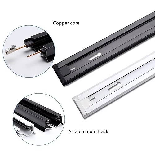 مجرى كشاف ترك لايت بدون محول طول 1 متر غطاء اسود توفل مجرى كشاف ترك لايت بدون محول طول 1 متر غطاء اسود توفل