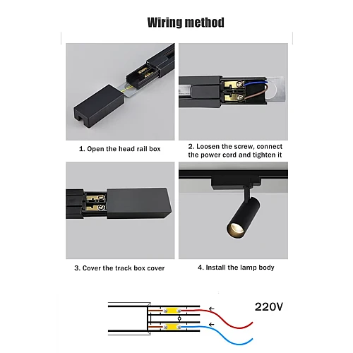 مجرى كشاف ترك لايت بدون محول طول 1 متر غطاء اسود توفل مجرى كشاف ترك لايت بدون محول طول 1 متر غطاء اسود توفل