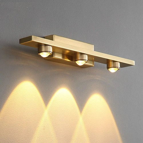 إضاءة فانتسي ليت حائط ثلاثي مودرن 3اضاءات