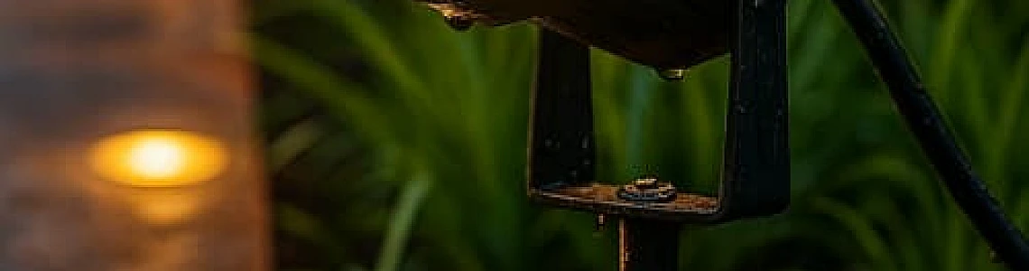 اناره ارضية دفن وحدائق