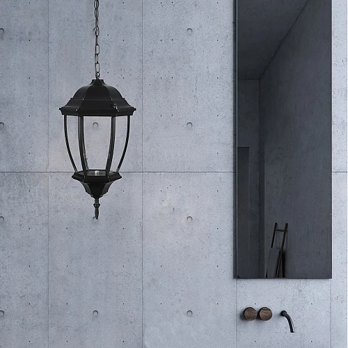 فانوس علاقي اسود كبير