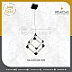 إنارة معلقة مودرن شكل مربع اسود تصميم حديث وعصري