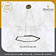 نجف مودرن ذهبي اصفر 42 واط قطر 80 سم