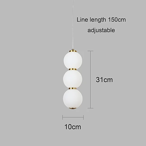 نجف مودرن زيتي لون الانارة اصفر 7 واط