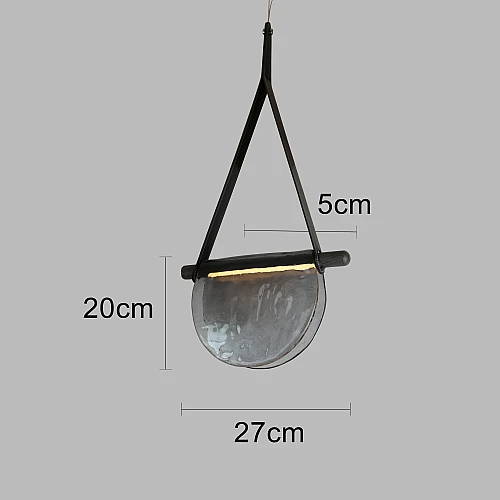  صورة منتج علاقي مودرن اسود لون الانارة اصفر مفرد موديل HA/C5876/1BK+WW