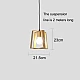 علاقي مفرد خشبي E27*1L