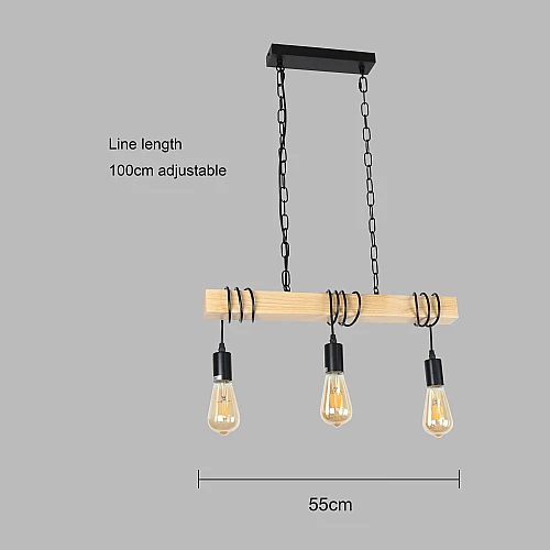 علاقي خشبي E27*3L