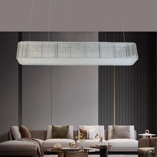 علاقي كلاسيك فضي لون الانارة 3اضاءات واط 75 مقاس 120 سم