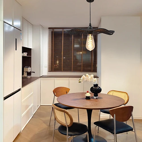 علاقي خيزران اسود E27*1L قطر 240 ملم