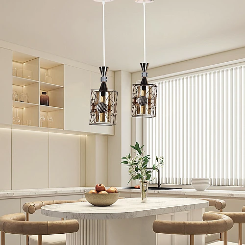 علاقي مودرن مفرد ذهبي E27*1L