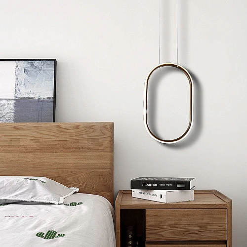 علاقي مودرن380*260 ذهبي لون الانارة 3 اضاءات 30 واط