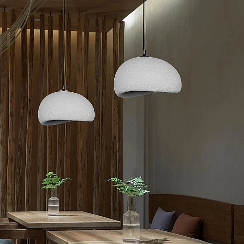 علاقي مودرن رمادي E27*1 قطر 50 سم