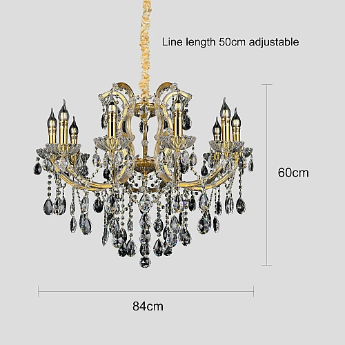 نجف شمعدان 650 قطر 800 E14*10L سم