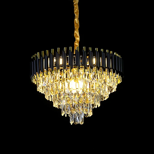 نجف اسود مع ذهبي E14 60 سم