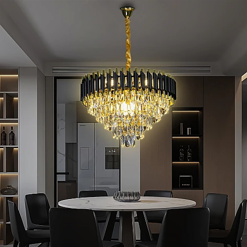 نجف اسود مع ذهبي E14 60 سم