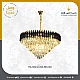 نجف مودرن اسود مع ذهبي قطر 80 سم E14 نجف مودرن اسود مع ذهبي قطر 80 سم E14