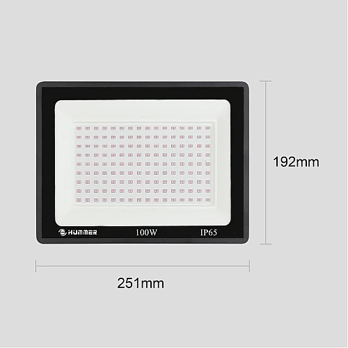 كشاف خارجي لون الانارة شمسي كريمي 100 واط