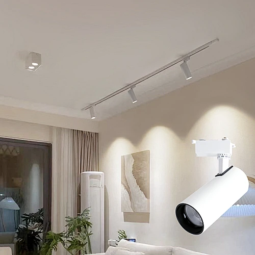 كشاف مجرى لون الانارة ابيض 30 واط( مباشر بدون ترنس ) همر