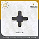 توصيلة كشاف مجرى شكل + اسود توفل