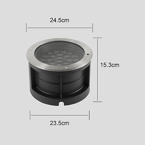 كشاف أرضي LED 40 واط – إنارة خارجية قوية – مقاوم للماء والغبار