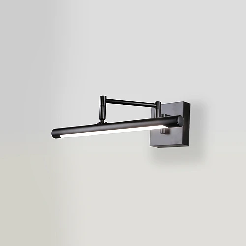 ابليك جداري مغسلة مودرن اسود لون الانارة 3اضاءات 40 سم