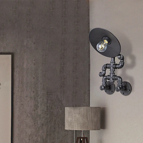 ابليك حائط جداري مودرن لون اسود