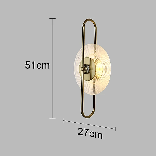 ابليك حائط جداري مودرن زيتي لون الانارة 3اضاءات 9 واط