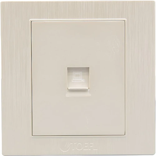  صورة منتج فيش منفذ كمبيوتر مفرد لون لولي فاخر توفل موديل TF/CC/LU