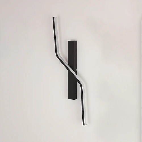 إضاءة جدارية وابليك جداري حديث لون الشكل اسود بتصميم راقي وفريد متعددة الألوان ( شمسي + اصفر + ابيض ) 15 واط قطر 60 سم