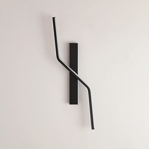 إضاءة جدارية وابليك جداري حديث لون الشكل اسود بتصميم راقي وفريد متعددة الألوان ( شمسي + اصفر + ابيض ) 15 واط قطر 60 سم