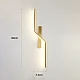 إضاءة جدارية لون الشكل ذهبي إنارة جدارية متعددة الألوان ( شمسي + اصفر + ابيض ) تصميم فاخر وراقي 20 واط قطر 80 سم