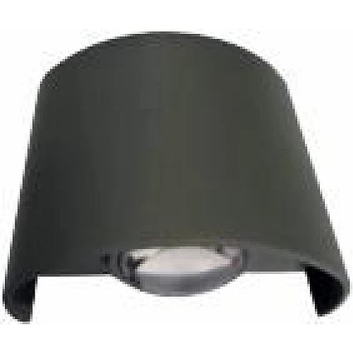  منتج كشاف بوابة لون الانارة اصفر مفرد1 عين مصنوع من البلاستيك المعالج-9458/2*1W/ABS+BK+WW