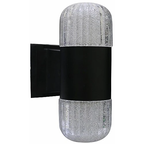  منتج كشاف بوابة اسود 2 لمبة E27-9526/2BK/E27