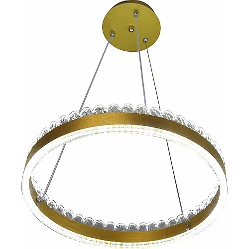 نجف إمبر لايت علاقي مفرد مودرن ذهبي و لون الانارة 3اضاءات متعددة معلقة