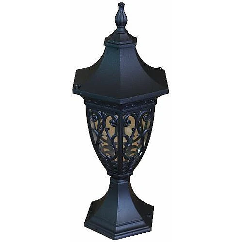  منتج فانوس ارضي صغير اسود-6082S/S/BK