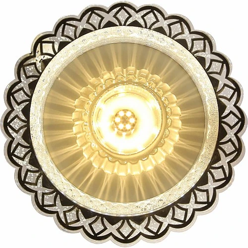 ابليك جداري 3 اضاءات دائري نقش