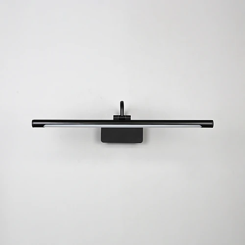 ابليك جداري مغسلة اسود لون الانارة 3اضاءات25 واط