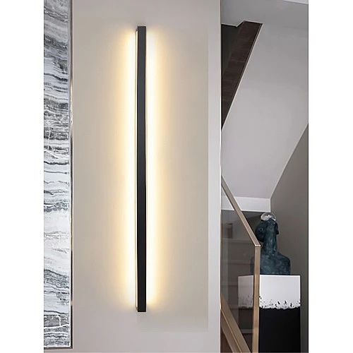  منتج ابليك جداري حديث بإطلاله هادئه ومريحه تعمل بالبطارية شكل اسود متعددة الألوان ( كريمي + اصفر + ابيض )-WA/C5294/BK+3CO