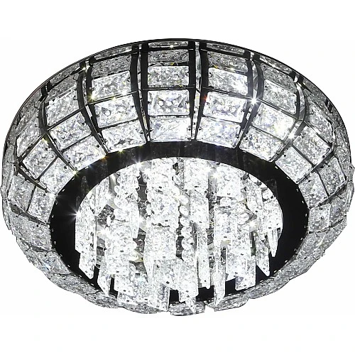  منتج ثريا لوكسي كرافت إضاءة سقف لطش تصميم مودرن حديث إنارة سقف متعددة الألوان ( شمسي + اصفر + ابيض ) قطر 60 سم-CE/A4248/600CH+3CO